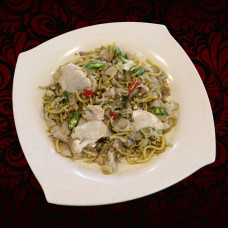 Mee + Kway Teow GORENG Puteh (CHICKEN)